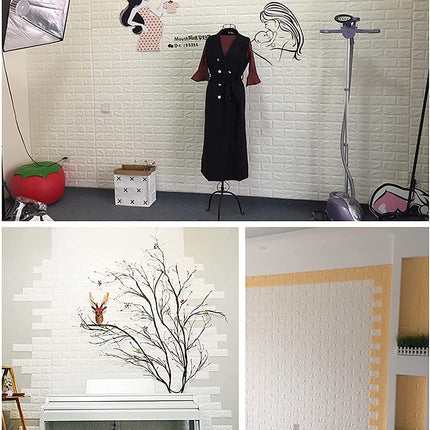 70 * 77 3D Foam Waterproof Wall II جدران