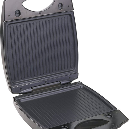 BLACK $ DECKER 4 SLOT SANDWICH MAKER, 1400 WATTS - BLACK TS4080-B5