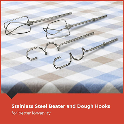 خلاط يدوي بلاك أند ديكر  300 واط-  أبيض