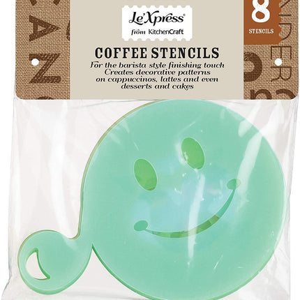 Kitchen Craft Le'Xpress Drinks Stencils, Set of 8