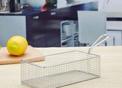 Fryer Basket for Chip Stainless Steel || سله بطاطا مستطيل - Mega Hardware