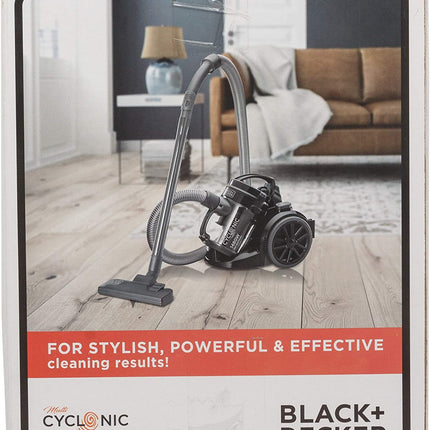 مكنسة كهربائية بدون كيس متعددة الدوامات من بلاك آند ديكر 1300 واط