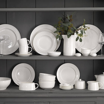 M By Mikasa Porcelain Gravy Boat, 18.5 x 9.5 cm (7 Inch x 3.75 Inch)