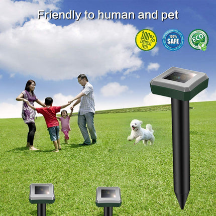 SOLAR POWERED RAT REPELLENT