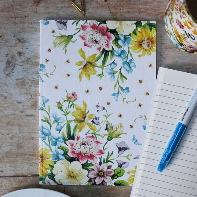 ENGLISH GARDEN SET OF TWO NOTEBOOKS