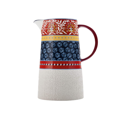 إبريق بوهو، علبة هدية، سيراميك، متعدد الالوان من ماكسويل اند ويليامز  ، 2.8 لتر