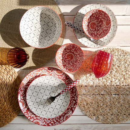 MW 15CM BOHO BOWL BATIK GREY