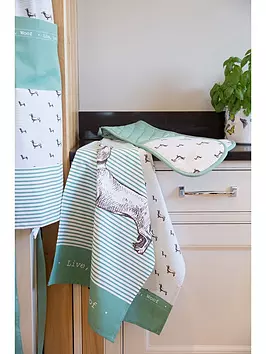 KITCHENCRAFT DACHSHUND DOUBLE OVEN GLOVE