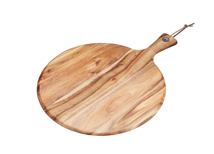 لوح الجبن الخشبي / طبق تقديم، دائري كيتشن كرافت 41 × 30 سم