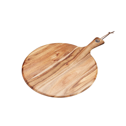 لوح الجبن الخشبي / طبق تقديم، دائري كيتشن كرافت 41 × 30 سم