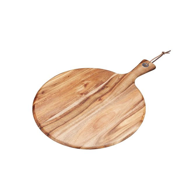 لوح الجبن الخشبي / طبق تقديم، دائري كيتشن كرافت 41 × 30 سم