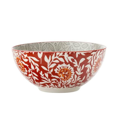 MW 15CM BOHO BOWL BATIK GREY