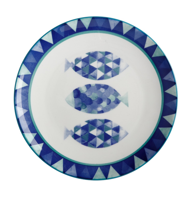 MAXWELL & WILLIAMS REEF SIDE PLATE - FISH