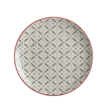 MAXWELL & WILLIAMS SIDE PLATE 20CM BATIK GREY