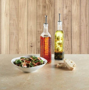 WORLD OF FLAVOURS 550ML OIL & VINEGAR POURERS
