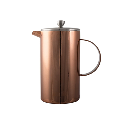 LA CAFETIèRE CLASSIC 8-CUP DOUBLE WALLED CAFETIèRE, 1 L (1¾ PINTS) - COPPER FINISH