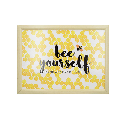 CREATIVE TOPS OTT BEAN BAG LAP TRAY WITH CUSHION, 43.5 X 32.5 CM