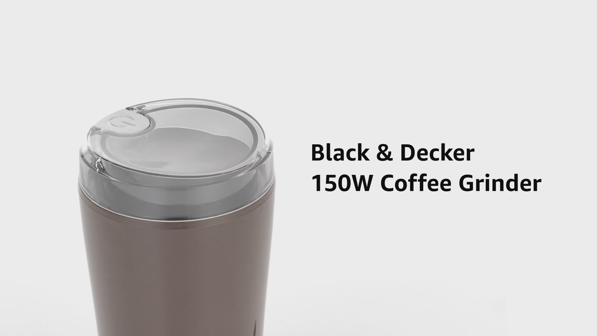 Black & Decker coffee grinder 150 watts 