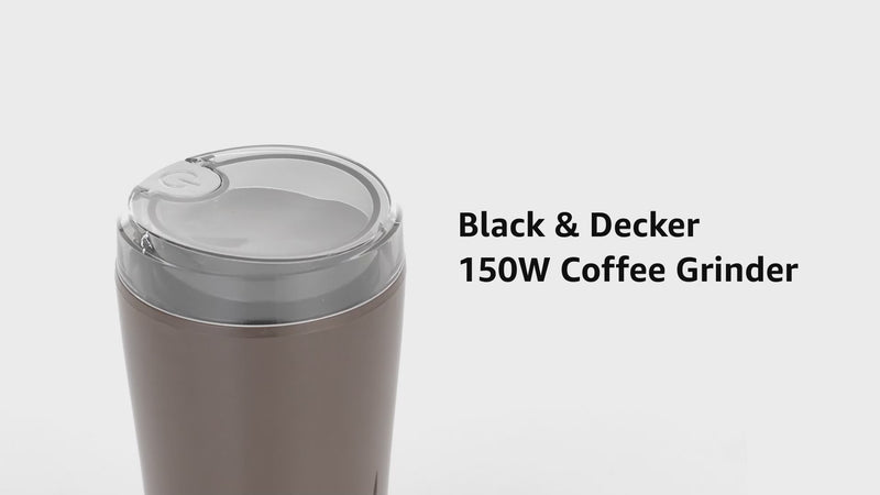 BLACK+DECKER 150W COFFEE GRINDER CBM4-B5