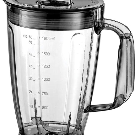 محضر الطعام بلاك اند ديكر 4 في 1، 880 واط، تتكون من خلاط ومطحنة وعجانة، 31 وظيفة، فضي/اسود