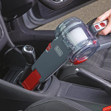 مكنسة كهربائية بلاك اند ديكر يدوية ١٢ فولت تيار مستمر