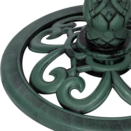 نافورة مياه وحوض طيور بقاعدة من 3 طبقات