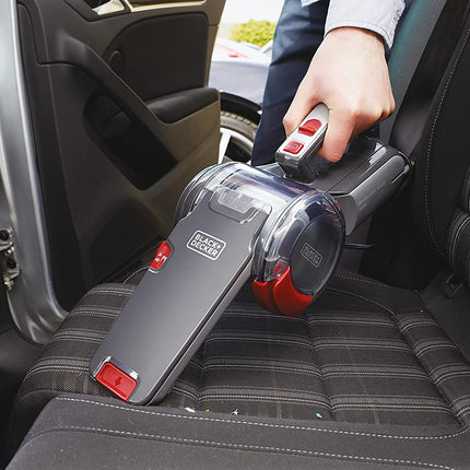 مكنسة كهربائية بلاك اند ديكر يدوية ١٢ فولت تيار مستمر