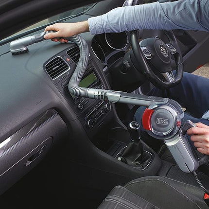 مكنسة كهربائية بلاك اند ديكر يدوية ١٢ فولت تيار مستمر