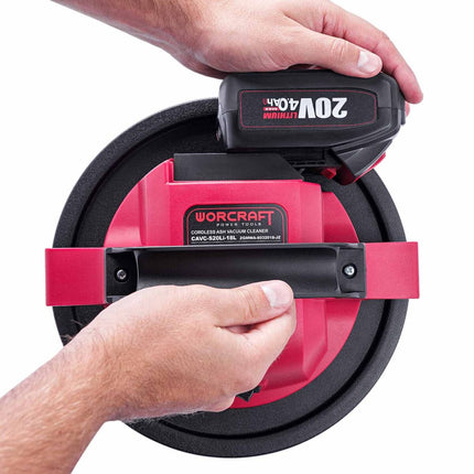 WORCRAFT 20V CORDLESS ASH VACULUM CLEANER S20Li-18L