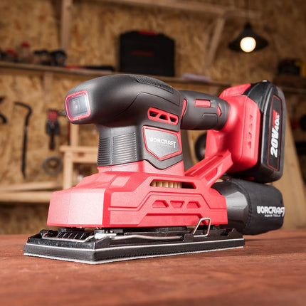 WORCRAFT CORDLESS ORBITAL SANDER S20Li_20V