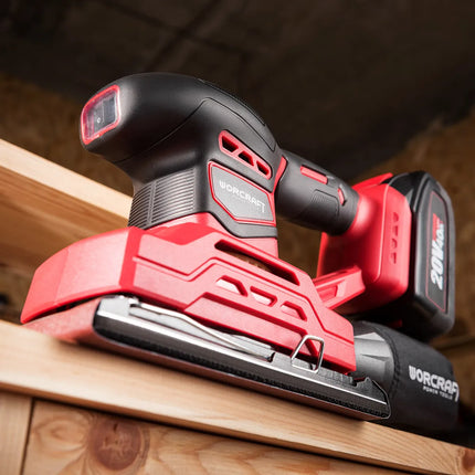 WORCRAFT CORDLESS ORBITAL SANDER S20Li_20V