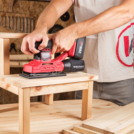 WORCRAFT CORDLESS ORBITAL SANDER S20Li_20V