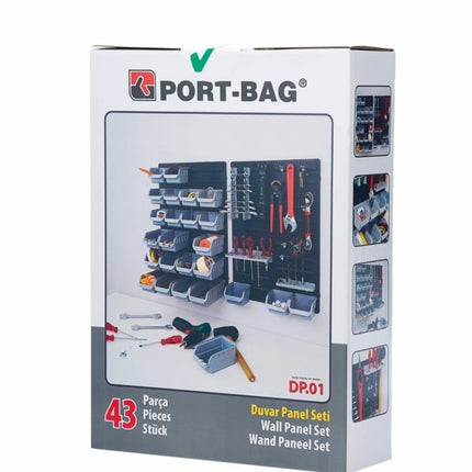 WALL PANEL SET 43PCS