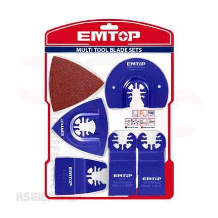 EMTOP MULTI TOOL BLADE SET EMTB1501