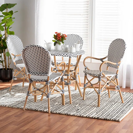 LUXURY GARDEN DINING SET - 5 PIECES