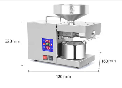 AUTOMATIC HOUSEHOLD SEED OIL EXTRACTOR PEANUT OIL PRESS