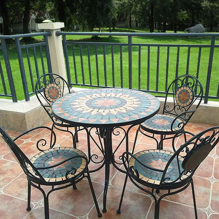 LUXURY GARDEN DINING SET - 5 PIECES