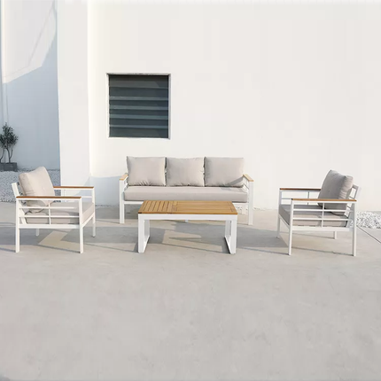 LUXURY GARDEN SEATING SET - 4 PIECES