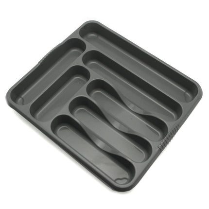 Large Cutlery Tray Grey - Mega Hardware