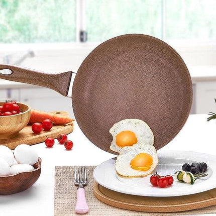 SAFLON_20CM FRY PAN - GRANITE_مقلى - Mega Hardware