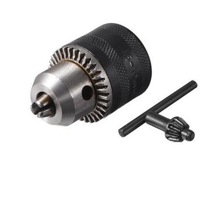 DRILL CHUCK, 3-JAW KEY CHUCK WITH SDS-PLUS ROUND SHANK