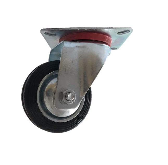 Koshok wheel, movable base, without brake, 200 mm