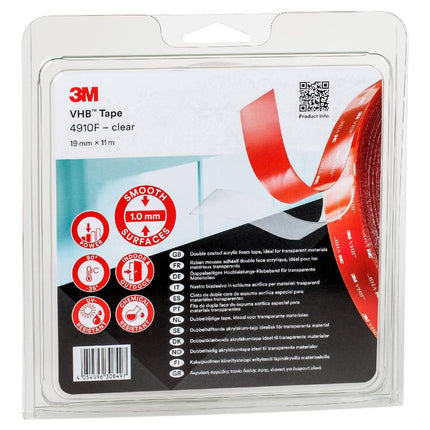 لاصق دبل فيس 19 ملم طول 11 م