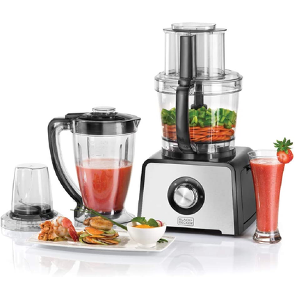 4-in-1 food processor, 800 watts, 41 functions 