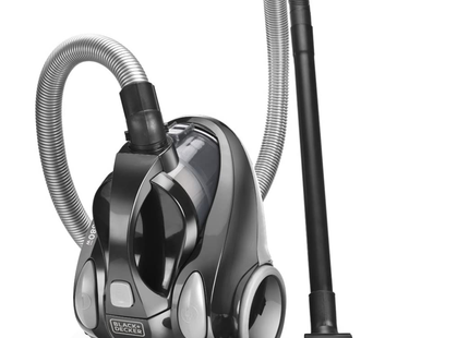 Black & Decker 1380W 1.6L Vacuum Cleaner, Grey 