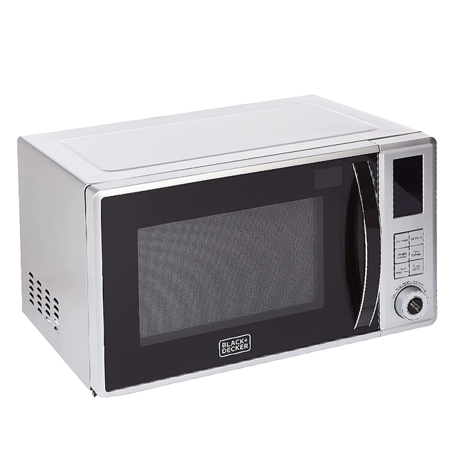 Black &amp; Decker 23L digital microwave with grill 