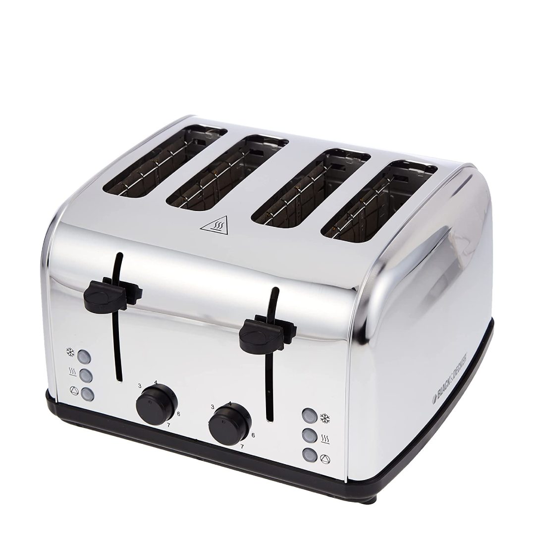 Black Decker slice toaster, 1800 watts
