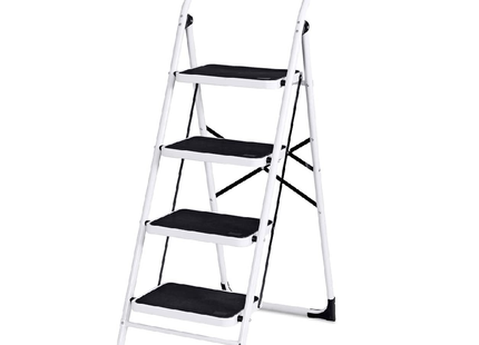 4-step foldable multi-use ladder 