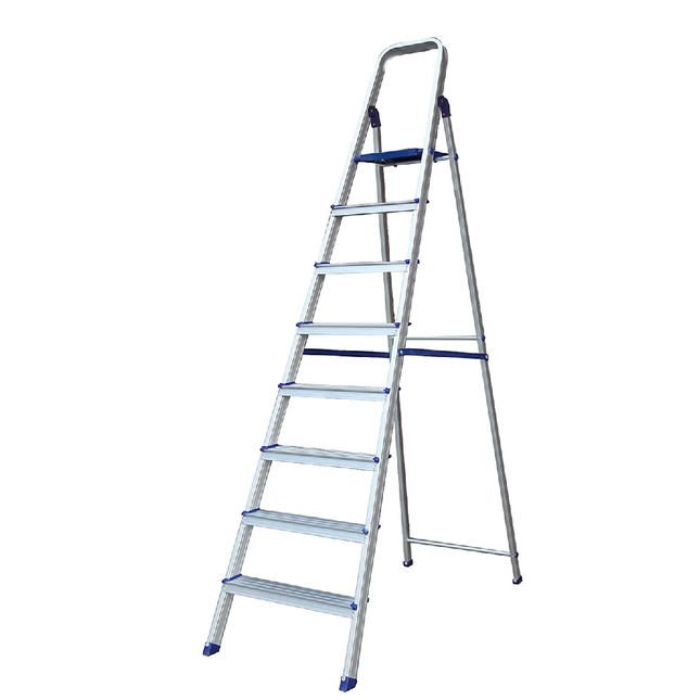 Aluminum ladder 9 steps