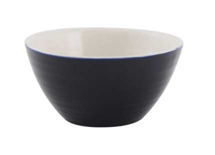 WANDERER COLLECTION - STONEWARE BOWL - BLUE